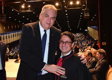 Foto de Fred Coutinho com Leonaro Quintas