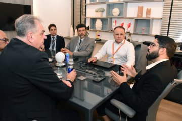 A equipe do TJPB foi recepcionada pelo 