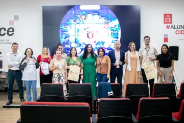 Foto dos participantes do evento