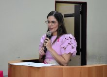 Foto da juíza Isa Mônia