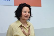 Foto da desembargadora Herminegilda