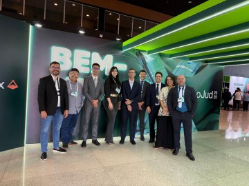 Foto da equipe do TJPB na ExpoJud 2025