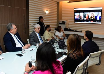 Foto da reunião de avaliação do projeto Gestão em Movimento