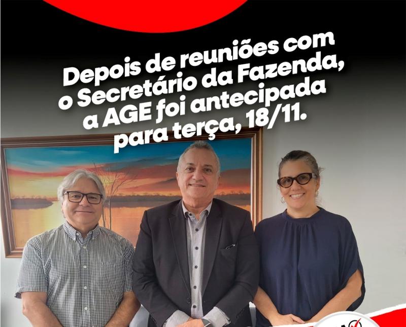 Sindifisco-PB antecipa data da assembleia extraordinária