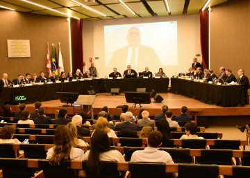 Foto da sessão do Pleno relaizada em Campina Grande
