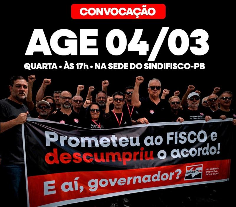 Convocação: Assembleia Extraordinária de indicativo de greve